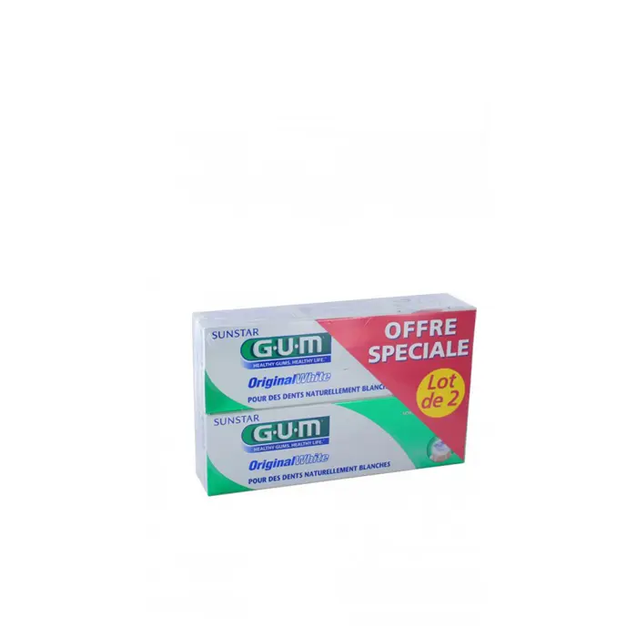 GUM DENTIFRICE ORIGINAL WHITE DUO