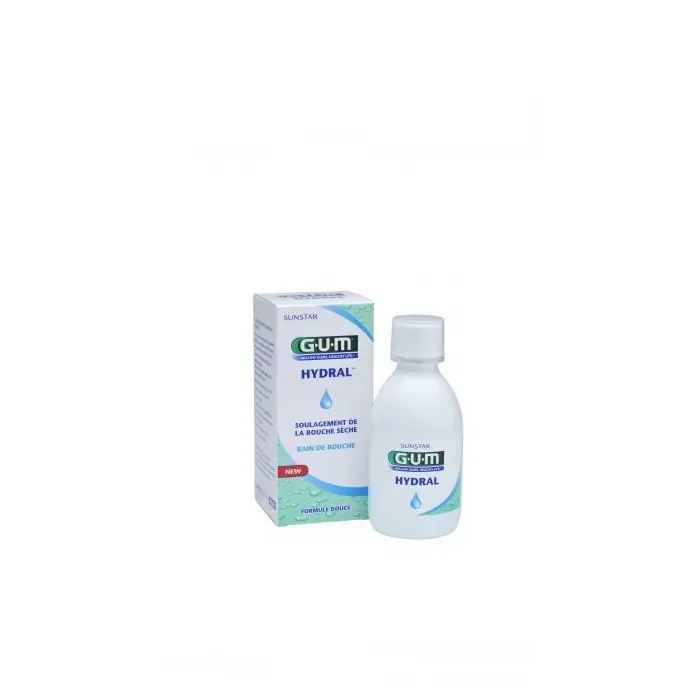 GUM Hydral Bain de bouche, 300 ml