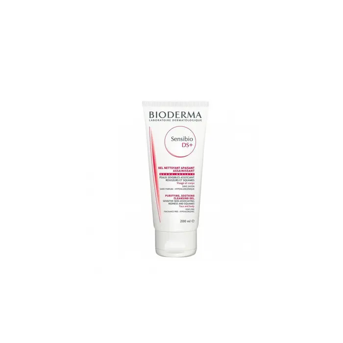 BIODERMA Sensibio DS+ Gel Nettoyant Peaux Sensibles, 200ml