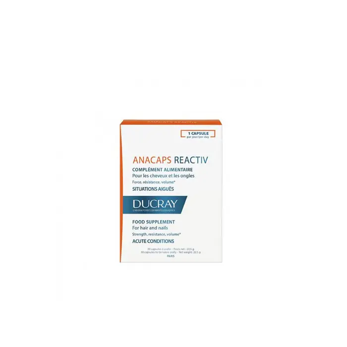 Ducray Anacaps Reactiv complément alimentaire – 30 capsules