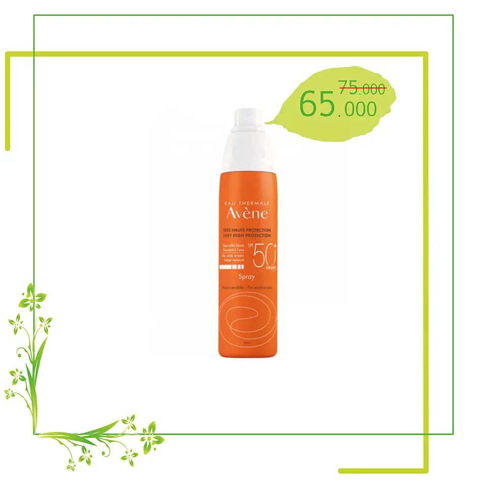 Avène SOLAIRE Spray Haute Protection SPF 50+, 200ml