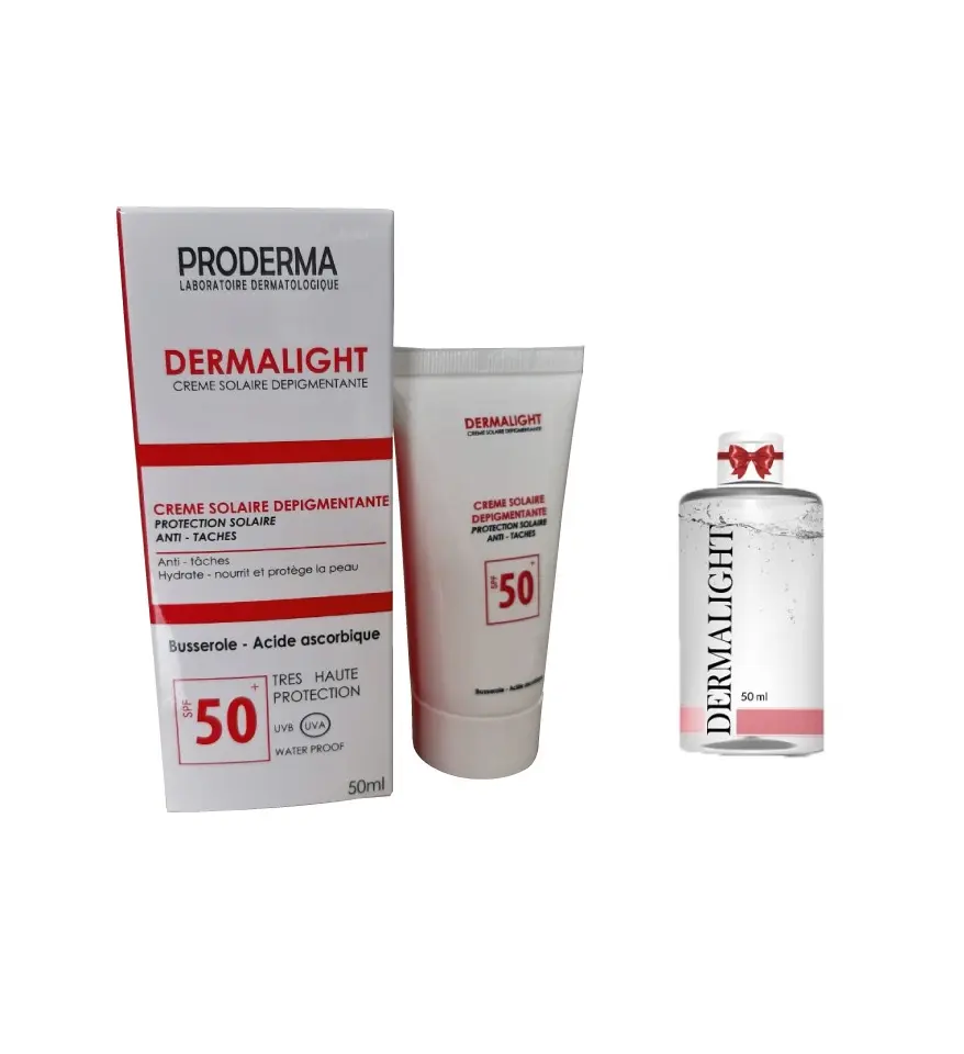 DERMALIGHT CRÈME ECLAIRCISSANTE SPF50+