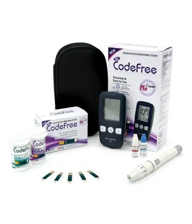 COFFRET GLUCOMETRE CODEFREE+50 BANDELETTE