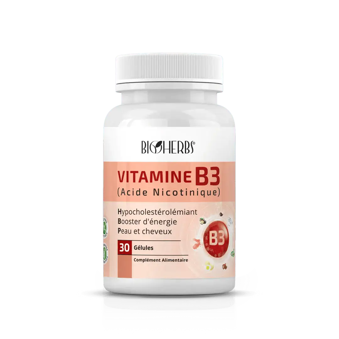 BIOHERBS VITAMINE B3 (ACIDE NECOTINIQUE)