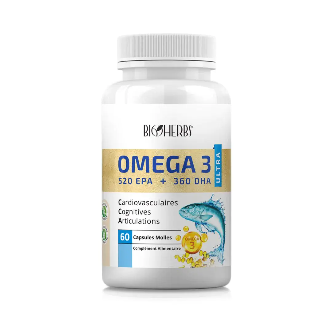 OMÉGA 3 ULTRA 60 capsules