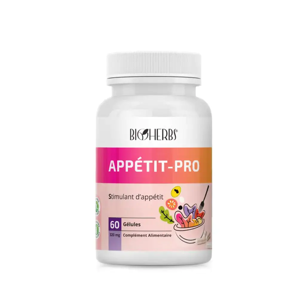 APPÉTIT PRO 60 Gélules : 320 mg