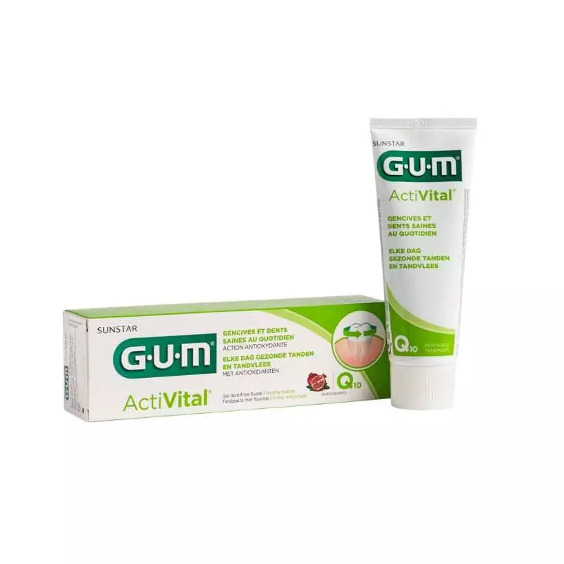 Gum Activital Dentifrice, 75ml