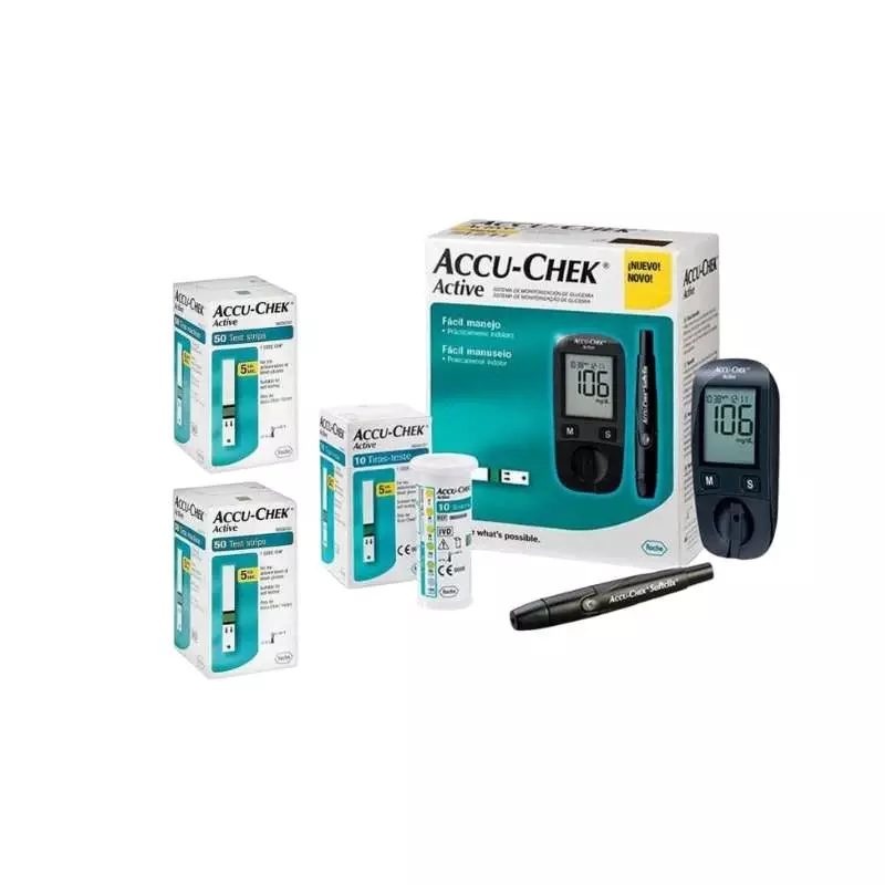 ACCU-CHEK Appareil+110 Bandelettes