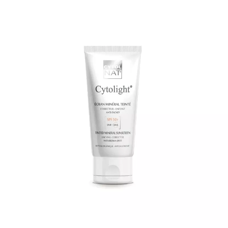 CytolNat Cytolight Ecran Minéral Teinté Anti Taches Spf 50, 50ml