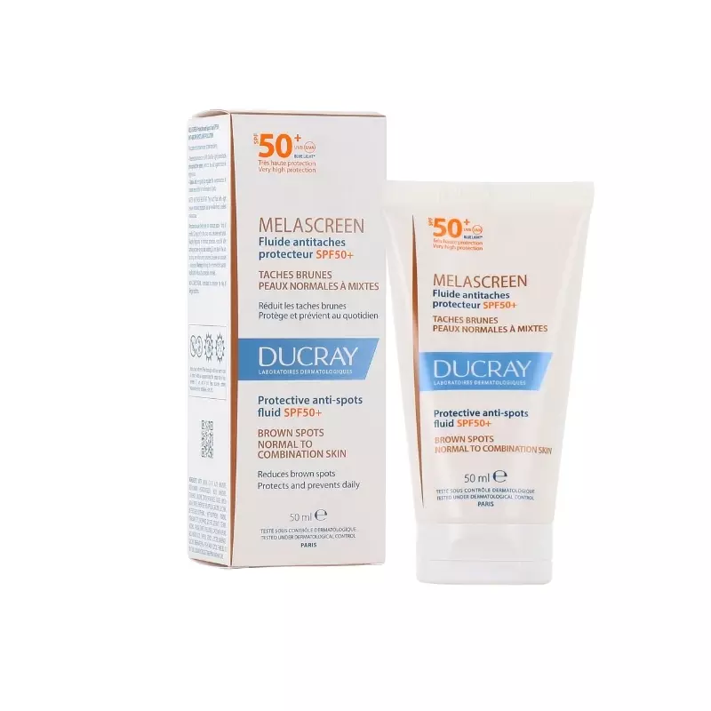 Ducray Melascreen Fluide Antitaches Protecteur Spf50+, 50ml