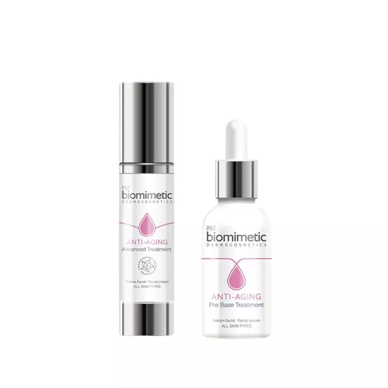 Biomimetic Pack Anti-âge Sérum Pre Base + Crème Advanced