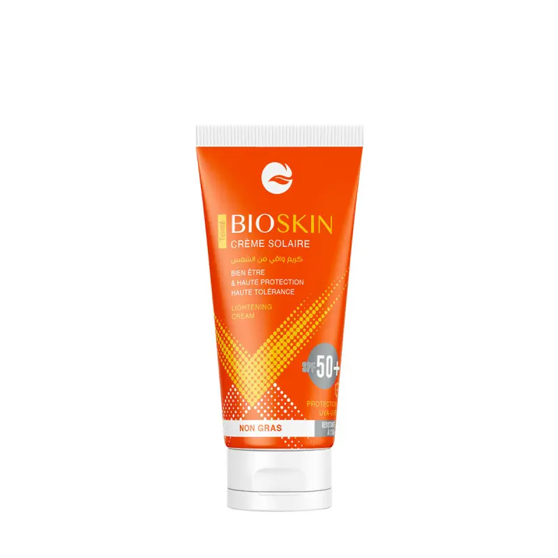 Crème Solaire Teinté spf50+ – Bioskin – 50ml