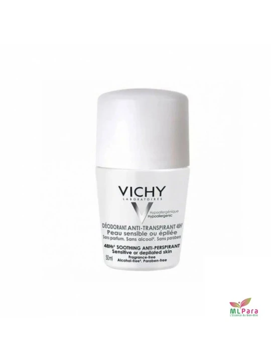 VICHY DEODORANT ANTI TRANSPIRANT 48H PEAU SENSIBLE OU EPILEE