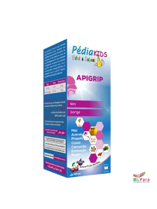 PEDIAKIDS APIGRIP NEZ ET GORGE 150ML