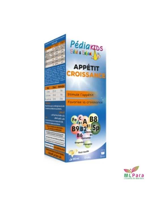 PEDIAKIDS APPETIT CROISSANCE 150ML