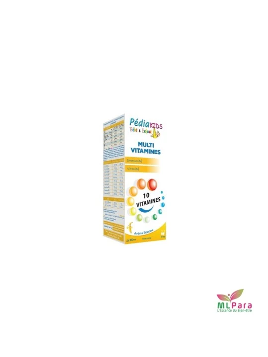 PEDIAKIDS MULTI VITAMINES BANANE SIROP 150 ML