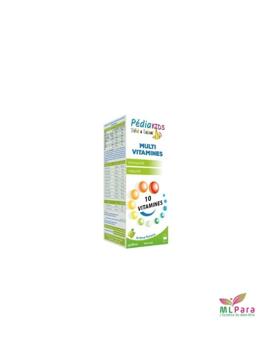 PEDIAKIDS MULTI VITAMINES POMME SIROP 150 ML