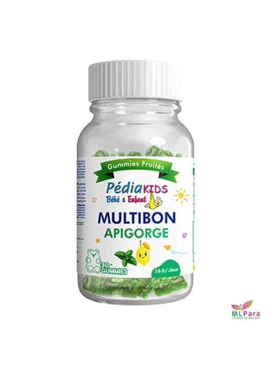 PEDIAKIDS MULTIBON APIGORGE BOITE DE 30