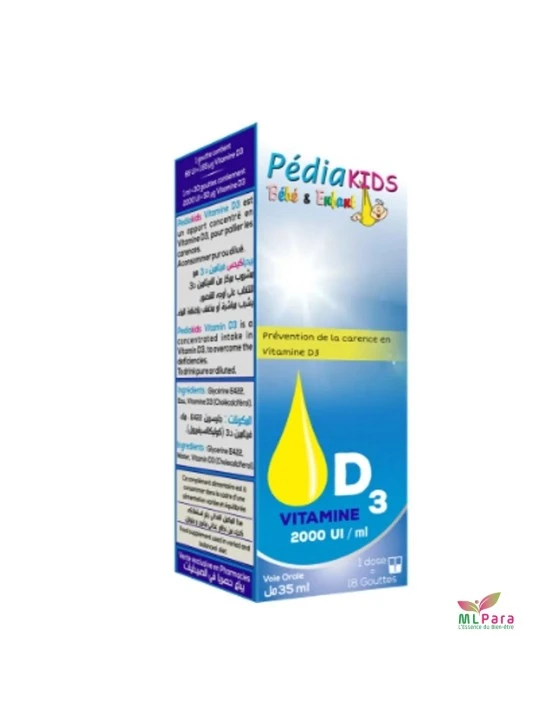 PEDIAKIDS VITAMINE D3 FL/35ML