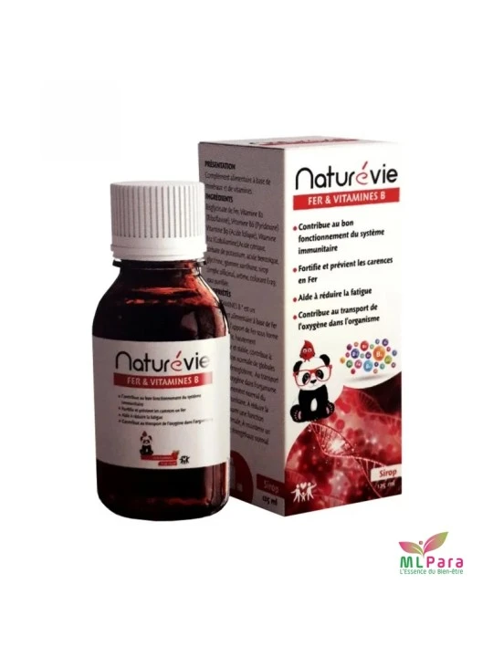 NATUREVIE FER ET VITAMINES B 125 ML