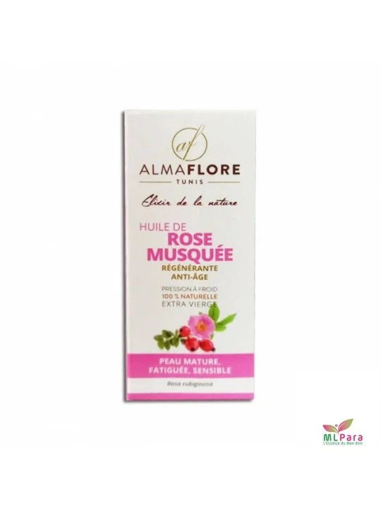 ALMAFLORE HUILE DE ROSE DE MUSQUEE 10 ML