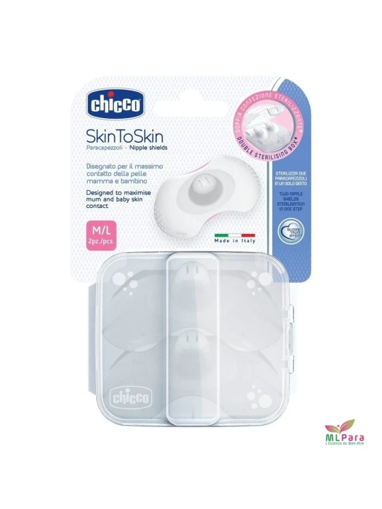 CHICCO DISQUE SEIN SILICONE M-L / 90340