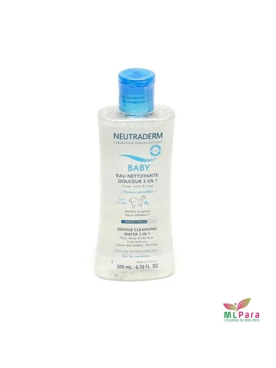 NEUTRADERM BABY EAU nettoyante  DOUCEUR 3EN1 200 ML