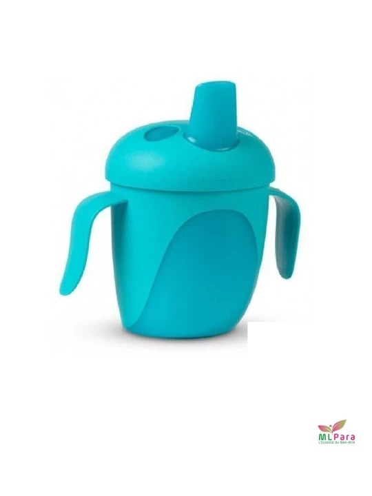 CANPOL BABIES tasse inversable turquoise 9m+ 240ml ref76/001