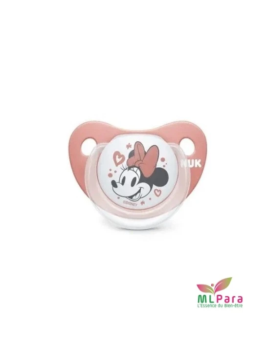 NUK SUCETTE MICKEY 2 AGE COULEUR ROSE/GRIS