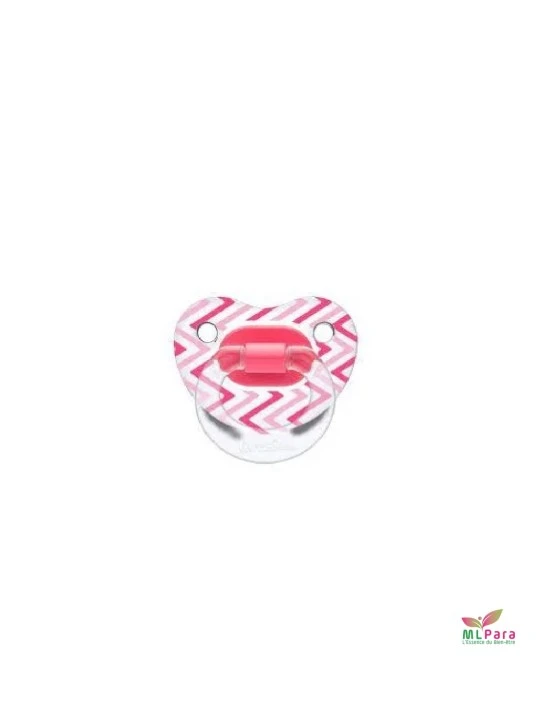 WEE BABY sucette en silicone orthodontique transparante n°1 ref.836