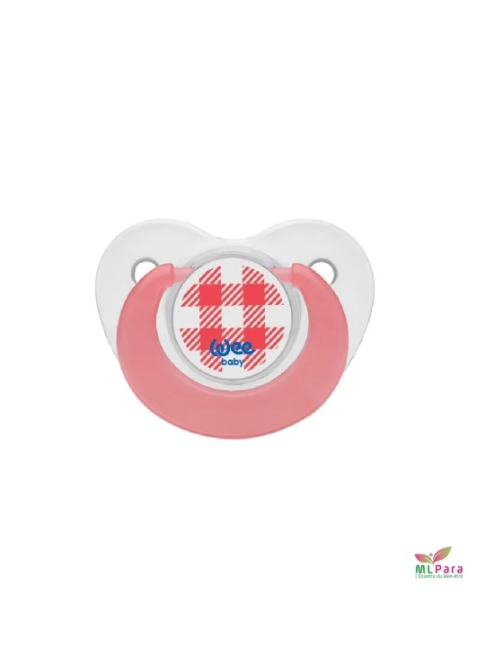 wee baby sucette double orthodontique n°2 ref.155