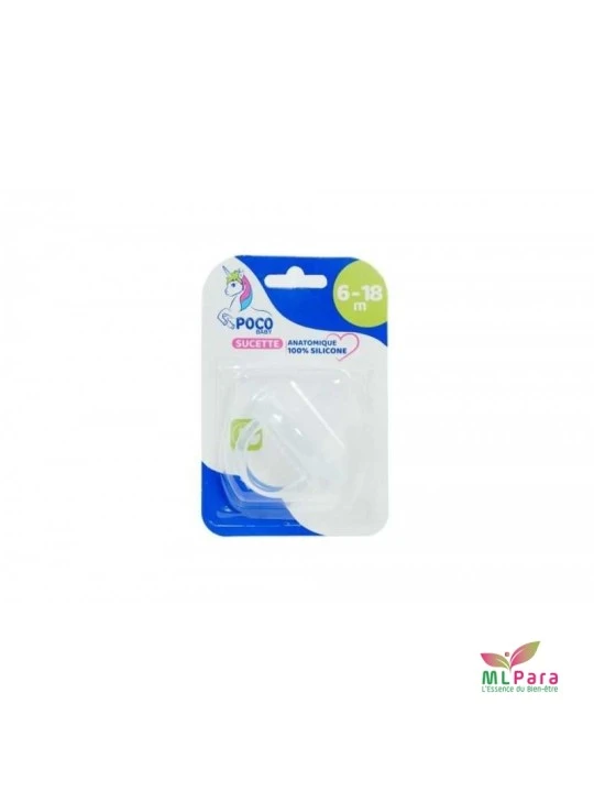 POCO SUCETTE SILICONE  6-18M