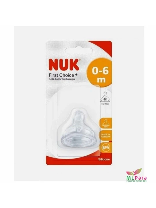 NUK TETINE FIRST CHOICE+ 1 AGE TAILLE M