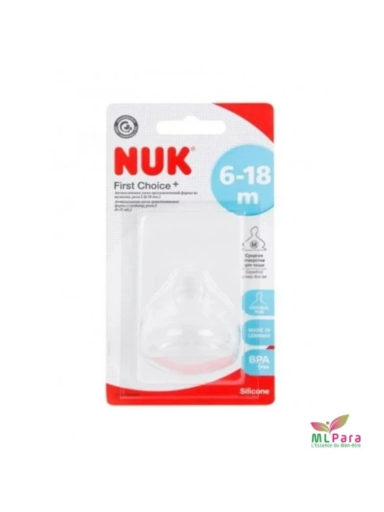 NUK TETINE FIRST CHOICE+  6-18 mois