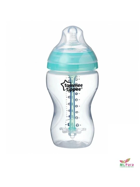 TOMMEE TIPPEE biberon vert 3m+ 340ml ref/42257785-42257786