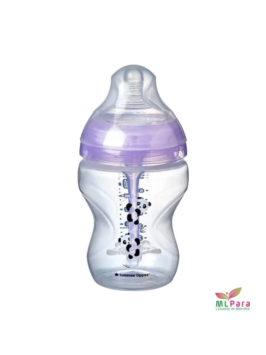 TOMMEE TIPPEE biberon 0m+ rose  260ml ref/42257603