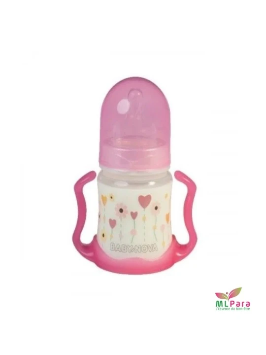 BABY NOVA BIBERON LARGE PLASTIQUE+ANCE 150ML