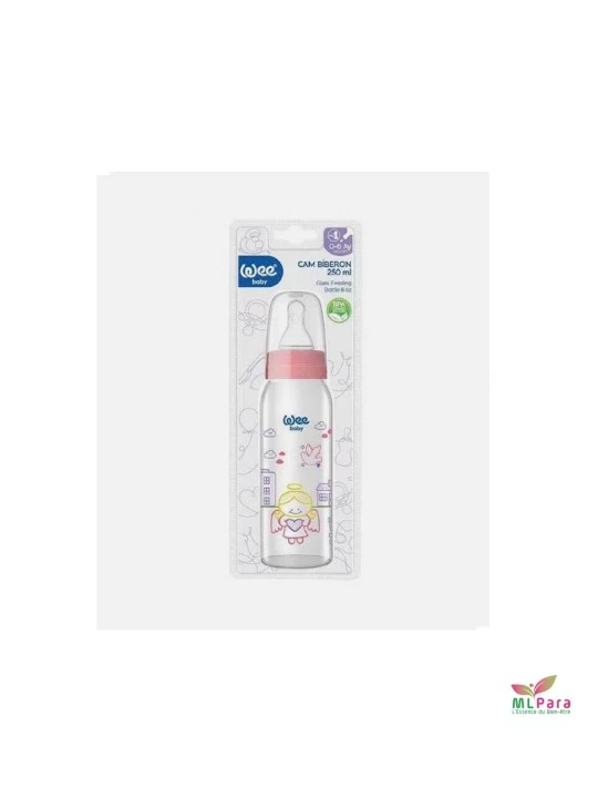 Wee Baby biberon en verre 250 ml  ref.876-f