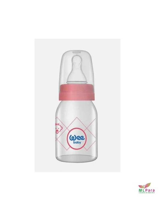 WEE BABY biberon en verre fille 125ml ref.877-f