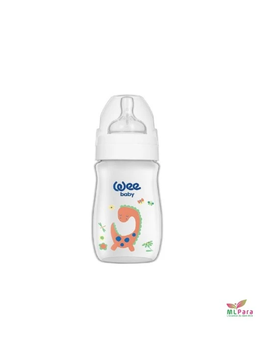 WEE BABY biberon  plastique large 250 ml ref.136-f