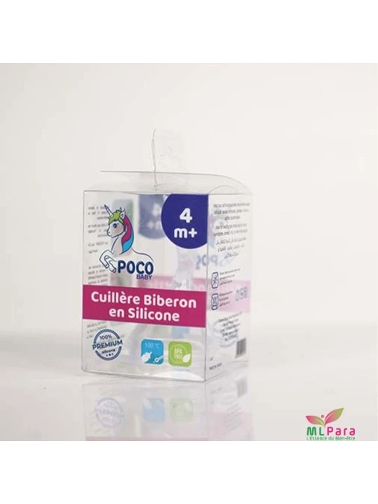 POCO CUILLERE BIBERON SILICONE 4M+