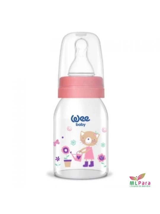 WEE BABY BIBERON EN VERRE CLASSIQUE 0-6 M 125 ML REF.877-F