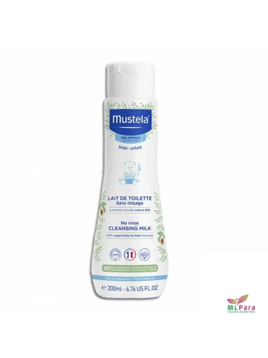 MUSTELA lait de toilette sans rinçage 200ml