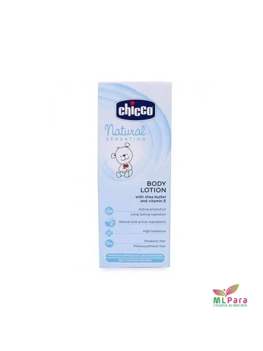 CHICCO LAIT DE CORPS NATURAL SENSATION  150ML REF:74551