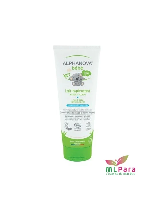 ALPHANOVA LAIT HYDRATANT 200 ML