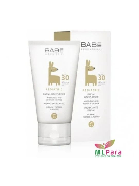 BABE PEDIATRIC CREME VISAGE HYDRATANTE 30SPF 50ML