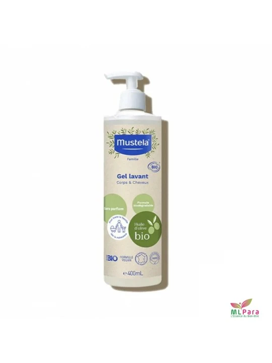 MUSTELA bio gel lavant 400ml