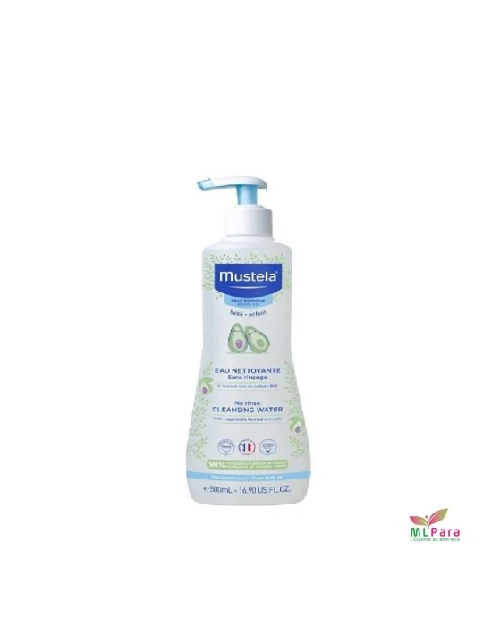 MUSTELA Eau nettoyante - sans rinçage 500ML