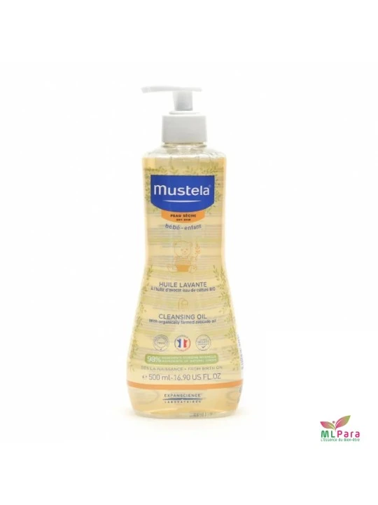 MUSTELA Huile Lavante à l'Avocat 500ML