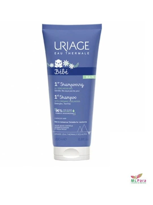 URIAGE bebe 1er shampooing extra-doux sans savon 200ml